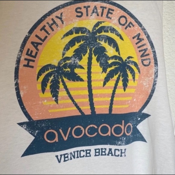 Avocado Healthy State of Mind Tank Top Size Medium - Picture 4 of 8